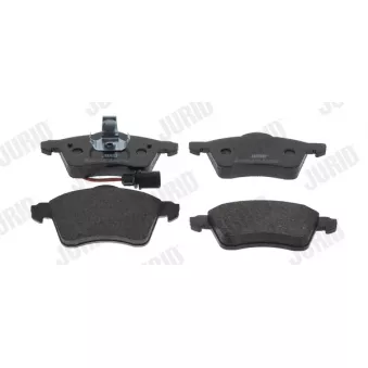 Jeu de 4 plaquettes de frein avant JURID OEM 7D0698151F