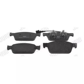 Jeu de 4 plaquettes de frein avant JURID OEM 7E0698151C
