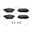 JURID 573403J - Jeu de 4 plaquettes de frein avant