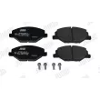 JURID 573601J - Jeu de 4 plaquettes de frein avant