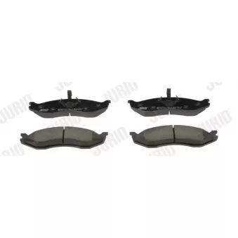 Jeu de 4 plaquettes de frein avant JURID OEM 0K5533323ZB