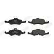 JURID 573786J - Jeu de 4 plaquettes de frein avant
