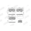 JURID 573975J - Jeu de 4 plaquettes de frein avant