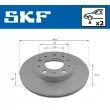 SKF VKBD 80036 V2 - Jeu de 2 disques de frein avant