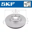 SKF VKBD 80056 V1 - Jeu de 2 disques de frein avant