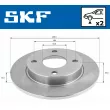 SKF VKBD 80076 S2 - Jeu de 2 disques de frein avant