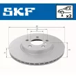 SKF VKBD 80154 V2 - Jeu de 2 disques de frein avant