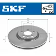 SKF VKBD 80208 V2 - Jeu de 2 disques de frein avant