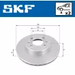 SKF VKBD 80212 V2 - Jeu de 2 disques de frein avant
