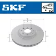 SKF VKBD 80225 V2 - Jeu de 2 disques de frein avant