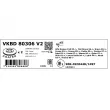 SKF VKBD 80306 V2 - Jeu de 2 disques de frein avant