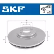 SKF VKBD 80315 V1 - Jeu de 2 disques de frein arrière