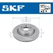 SKF VKBD 90296 V2 - Jeu de 2 disques de frein arrière