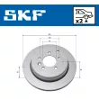 SKF VKBD 90316 V2 - Jeu de 2 disques de frein arrière
