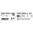 SKF VKBP 80062 A - Jeu de 4 plaquettes de frein avant