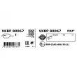 SKF VKBP 80067 - Jeu de 4 plaquettes de frein avant