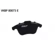 SKF VKBP 80073 E - Jeu de 4 plaquettes de frein avant