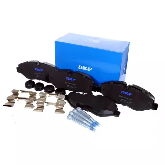 Jeu de 4 plaquettes de frein avant SKF VKBP 80089