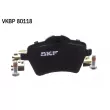 SKF VKBP 80118 - Jeu de 4 plaquettes de frein avant