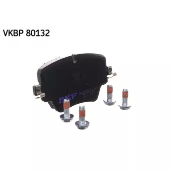 Jeu de 4 plaquettes de frein avant SKF VKBP 80132