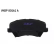 SKF VKBP 80161 A - Jeu de 4 plaquettes de frein avant