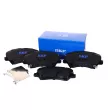 SKF VKBP 80161 A - Jeu de 4 plaquettes de frein avant