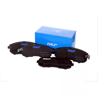 SKF VKBP 80175 A - Jeu de 4 plaquettes de frein avant
