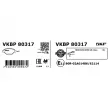 SKF VKBP 80317 - Jeu de 4 plaquettes de frein avant