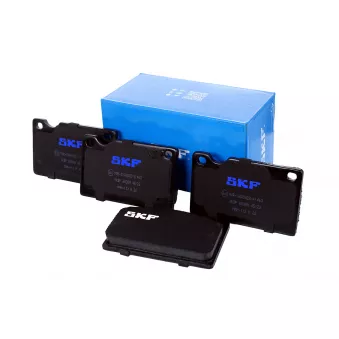 Jeu de 4 plaquettes de frein avant SKF OEM 2758944