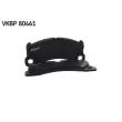 SKF VKBP 80461 - Jeu de 4 plaquettes de frein avant