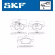 SKF VKBP 80573 E - Jeu de 4 plaquettes de frein avant