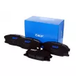 SKF VKBP 80652 - Jeu de 4 plaquettes de frein avant