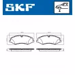 SKF VKBP 80703 - Jeu de 4 plaquettes de frein avant