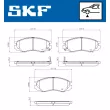 SKF VKBP 80859 A - Jeu de 4 plaquettes de frein avant