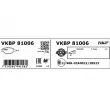 SKF VKBP 81006 - Jeu de 4 plaquettes de frein avant