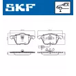 SKF VKBP 81035 E - Jeu de 4 plaquettes de frein avant