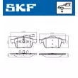 SKF VKBP 81043 E - Jeu de 4 plaquettes de frein avant