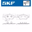 SKF VKBP 81044 E - Jeu de 4 plaquettes de frein avant