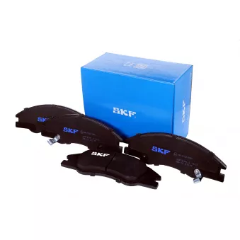 Jeu de 4 plaquettes de frein avant SKF OEM 581012FA21