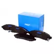 SKF VKBP 81099 A - Jeu de 4 plaquettes de frein avant
