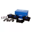 Jeu de 4 plaquettes de frein arrière SKF [VKBP 90036]