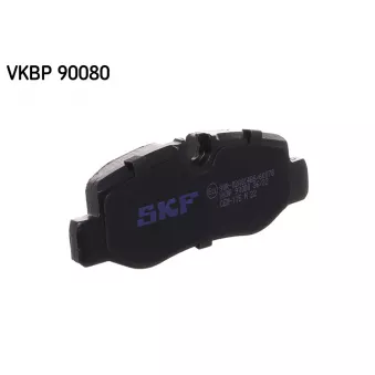 Jeu de 4 plaquettes de frein arrière SKF VKBP 90080