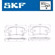 SKF VKBP 90214 A - Jeu de 4 plaquettes de frein arrière