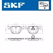 SKF VKBP 90316 - Jeu de 4 plaquettes de frein arrière