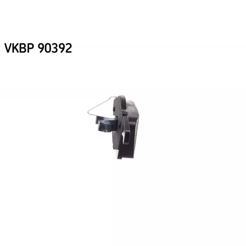 Jeu de 4 plaquettes de frein arrière SKF VKBP 90392 - Visuel 1