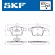 SKF VKBP 90392 - Jeu de 4 plaquettes de frein arrière