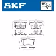 SKF VKBP 90397 A - Jeu de 4 plaquettes de frein arrière