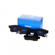 SKF VKBP 90451 A - Jeu de 4 plaquettes de frein arrière