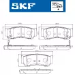 SKF VKBP 90538 A - Jeu de 4 plaquettes de frein avant