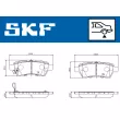 SKF VKBP 90597 A - Jeu de 4 plaquettes de frein arrière